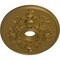 Ekena Millwork Alexa Ceiling Medallion (Fits Canopies up to 5 5/8"), 30 3/4"W x 21 1/4"H x 3 7/8"ID x 1 5/8"P, Gold CM21X30ALGLS - alternate 2